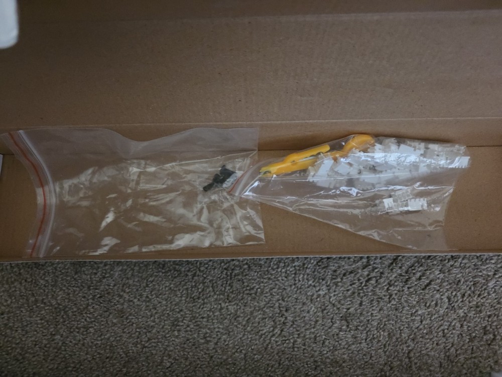 Monoprice 107253 110 Type 24-Port Cat6 Patch Panel MP-C6U8BBH24