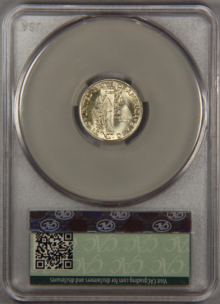 1941 Mercury Dime CAC MS66 10c