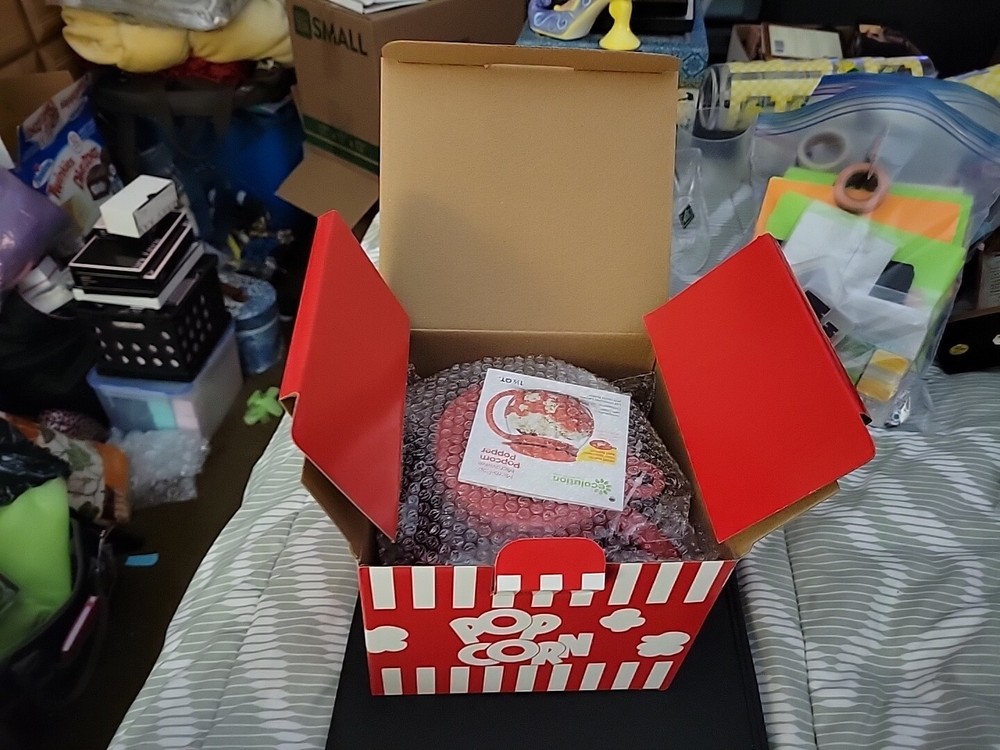 Ecolution Popcorn Popper Red B22