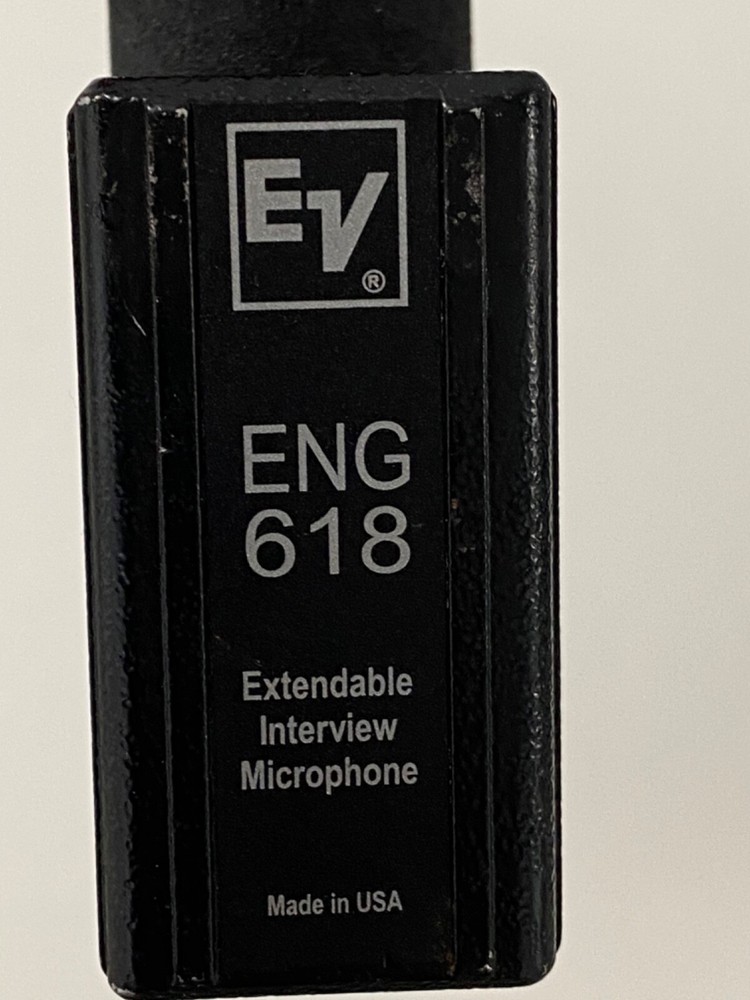 EV ENG618 EXTENDABLE INTERVIEW MICROPHONE