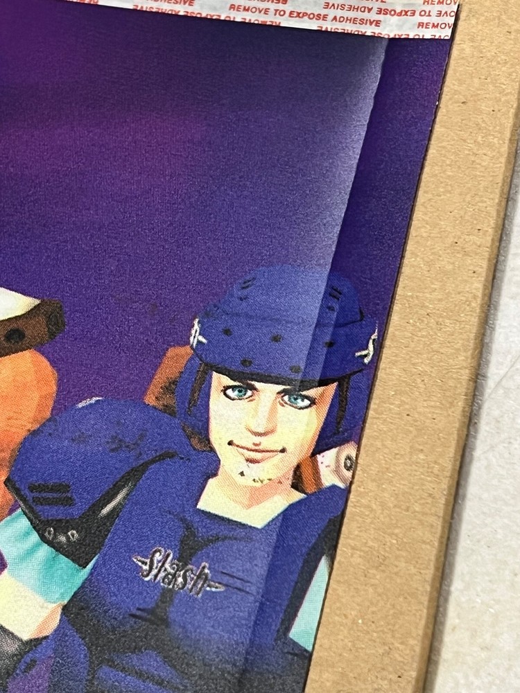 NOS SEGA Fighting Viper marquee translite