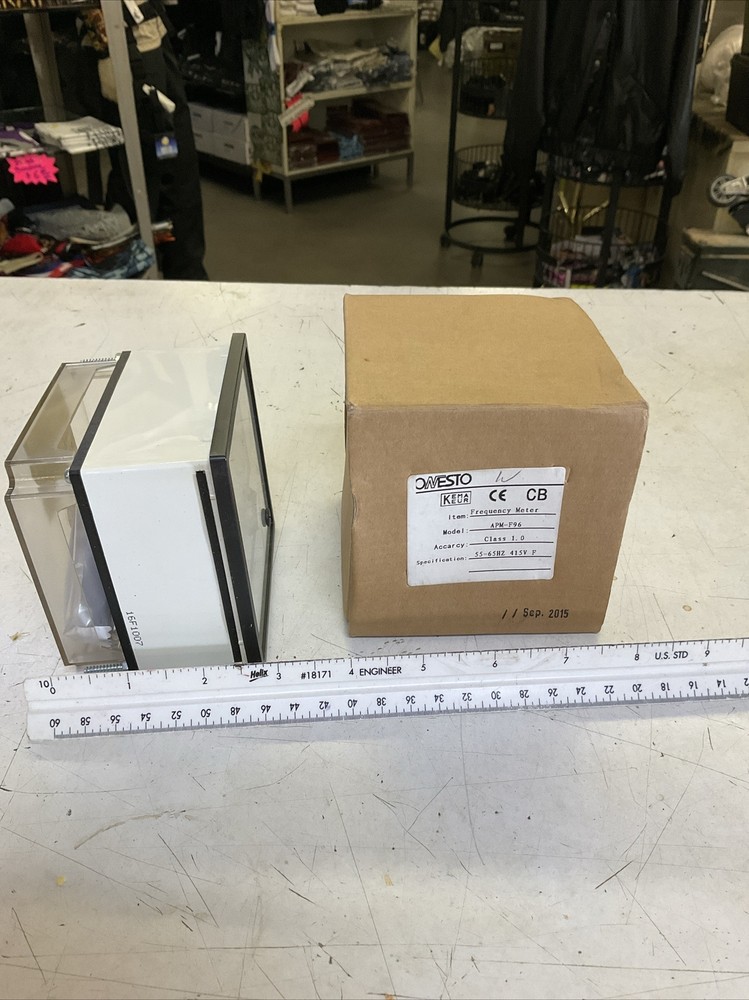 Frequency Meter Jecotec Model # APM-F96. 415 Volts