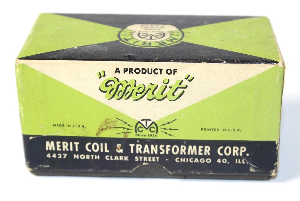 MERIT BC-309 IF TRANSFORMER 455 Kc.