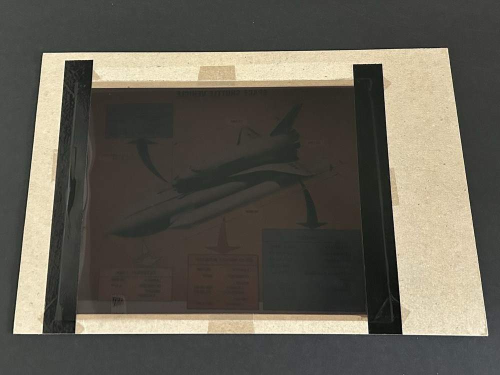 1978 NASA KSC Space Shuttle Vehicle Specifications Presentation Transparency-431