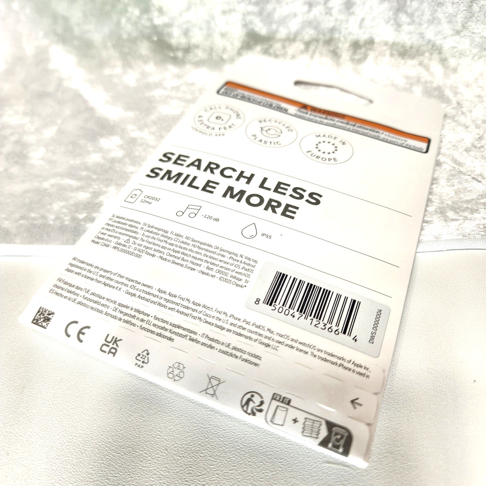 Chipolo POP Bluetooth Tracking Tag (1 Pack) Blue New