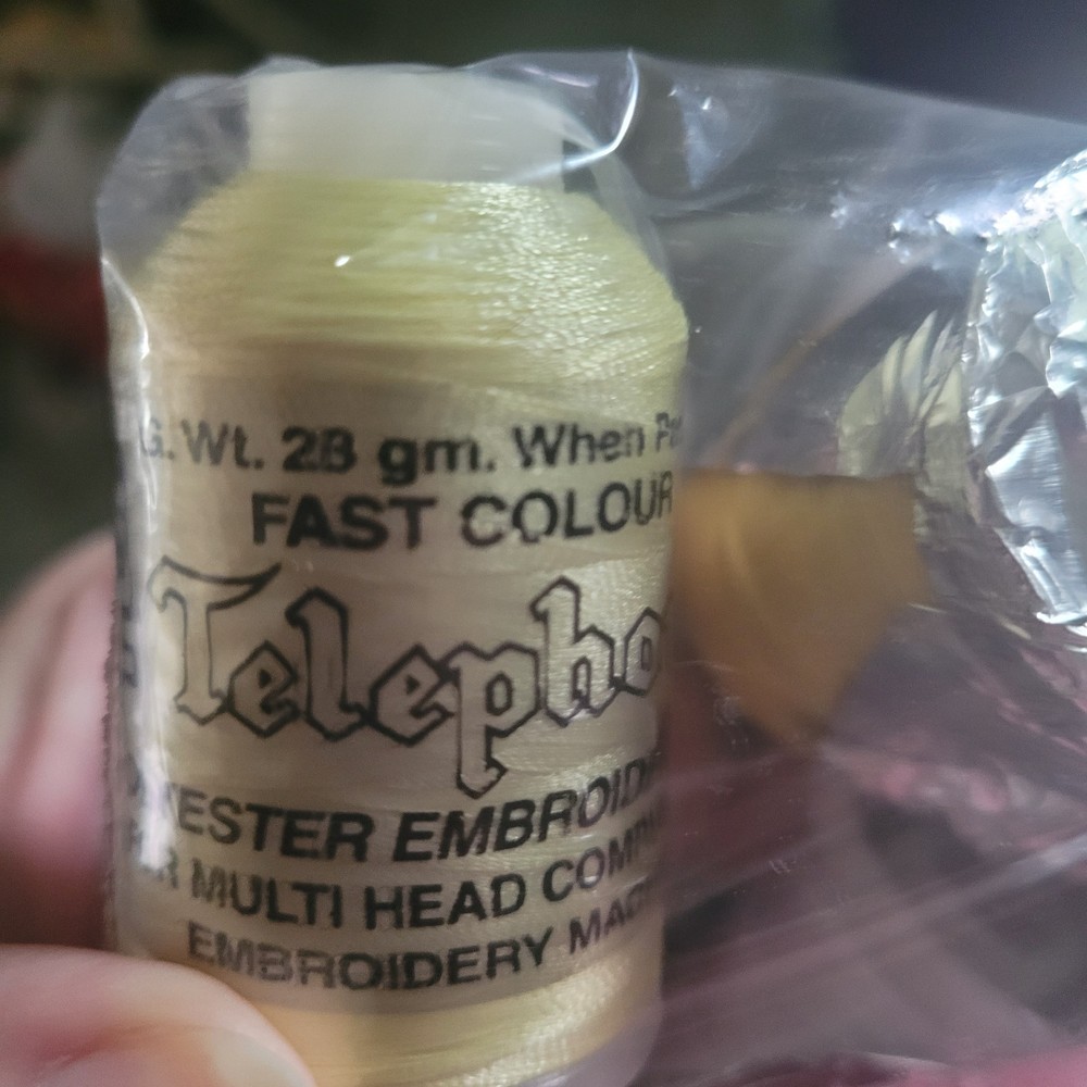 machine embroidery thread lot sewing