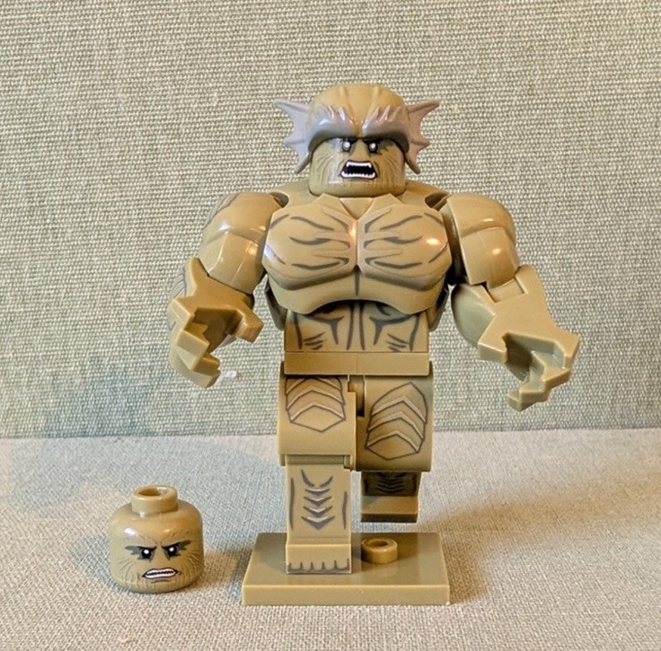 NEW CUSTOM Marvel Hulk Abomination Minifigure with Accessories CUSTOM