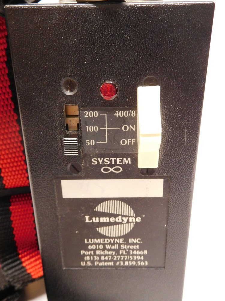 Lumedyne Flash System – Power Pack, Booster, Battery, Cables, Lights - Untested