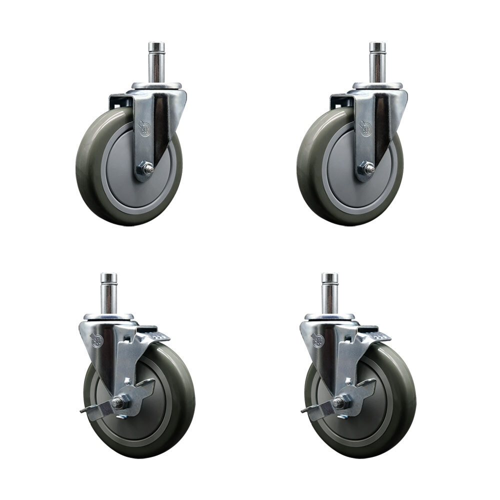 Service Caster Brand Replacement Set for Rapids Casters 4A461