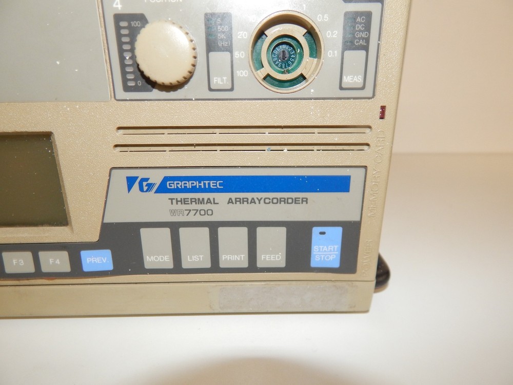 Graphtec WR7700 Thermal Arraycorder - RECORDER (JWP32)