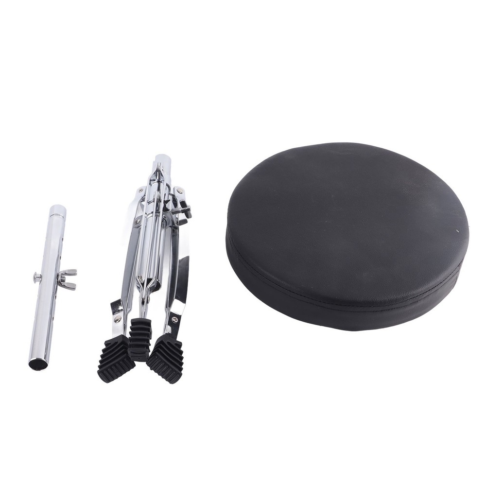 Portable Foldable Drum Stool Adjustable Height Padded Drum Throne For Adults Kid