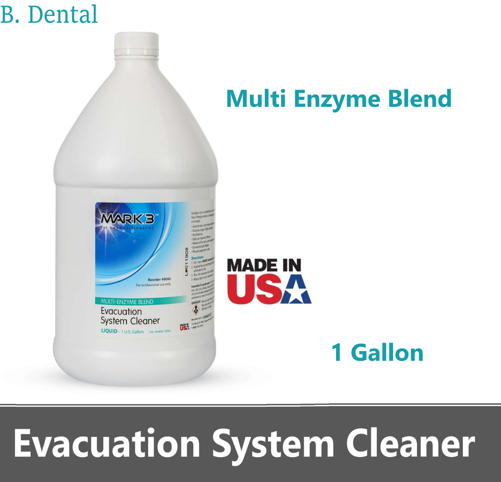 Evacuation System Cleaner Liquid 1 Gallon - Multi Enzyme Blend, Neutral pH