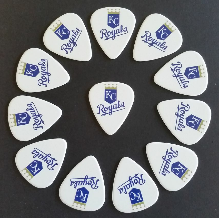 Kansas City Royals Logo Guitar Picks (12 picks) - (Buy 2, save 50% on 2nd)