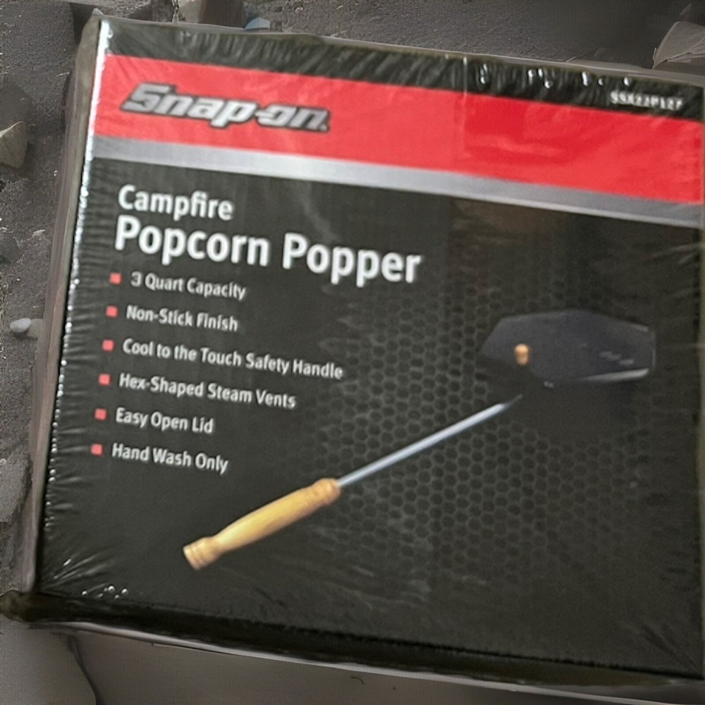 Snap-tools Campfire Popcorn Maker New In Box