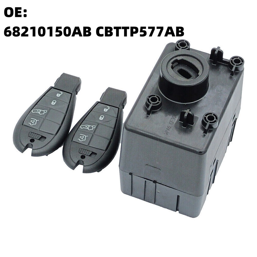 Wireless Ignition Switch Node Module With Key For Dodge For Jeep 68210150AB