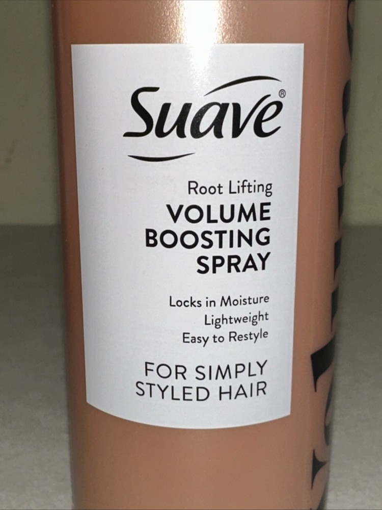 4 Pack Suave Root Lifting Volume Boosting Spray 6oz FREE SHIPPING