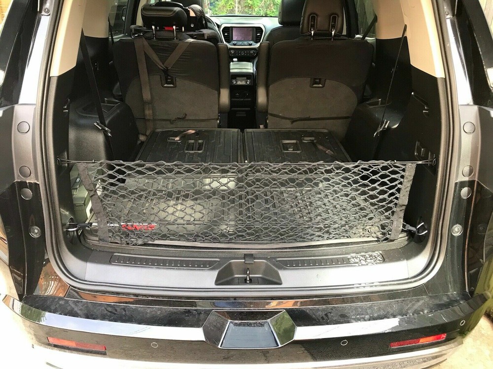 Rear Trunk Organizer Envelope Style Mesh Web Cargo Net for GMC ACADIA 2017-2026