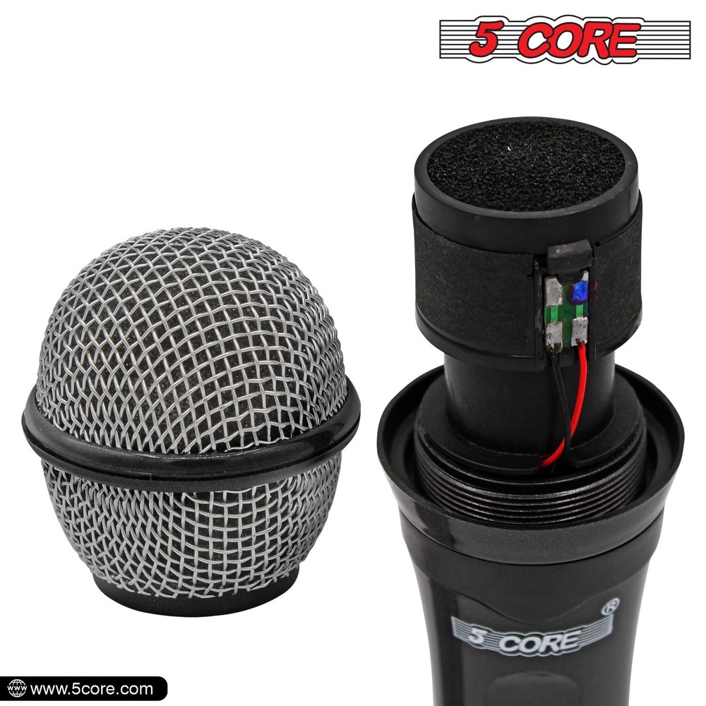 5Core Premium Vocal Dynamic Cardioid Handheld Microphone Unidirectional Mic