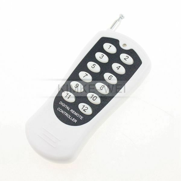 12 Channel Wireless Radio RF Remote Control System
