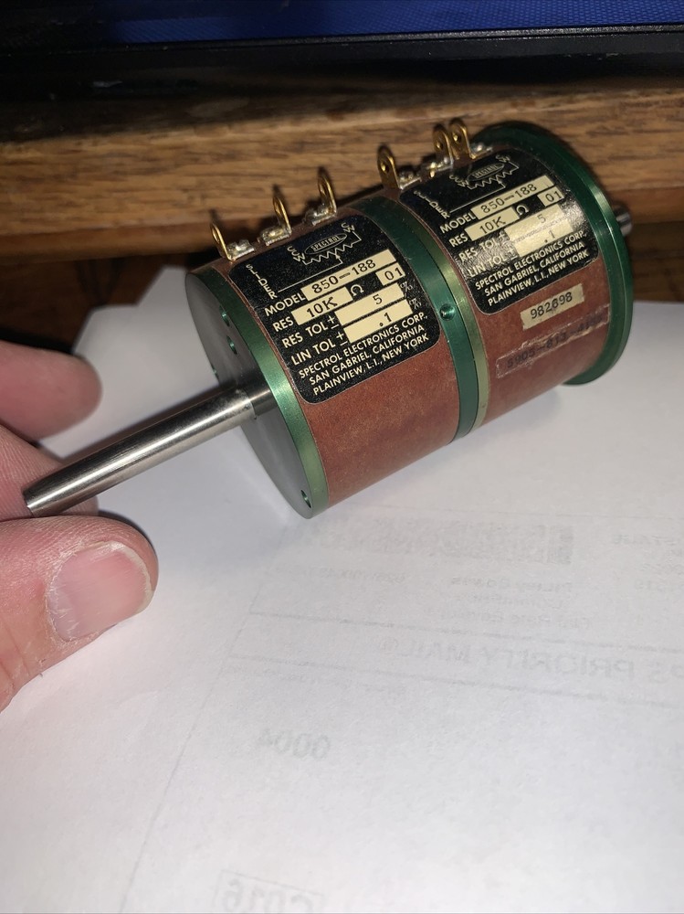 SPECTROL electronics corp. VARIABLE RESISTOR PART # 850-188  10k free shipping