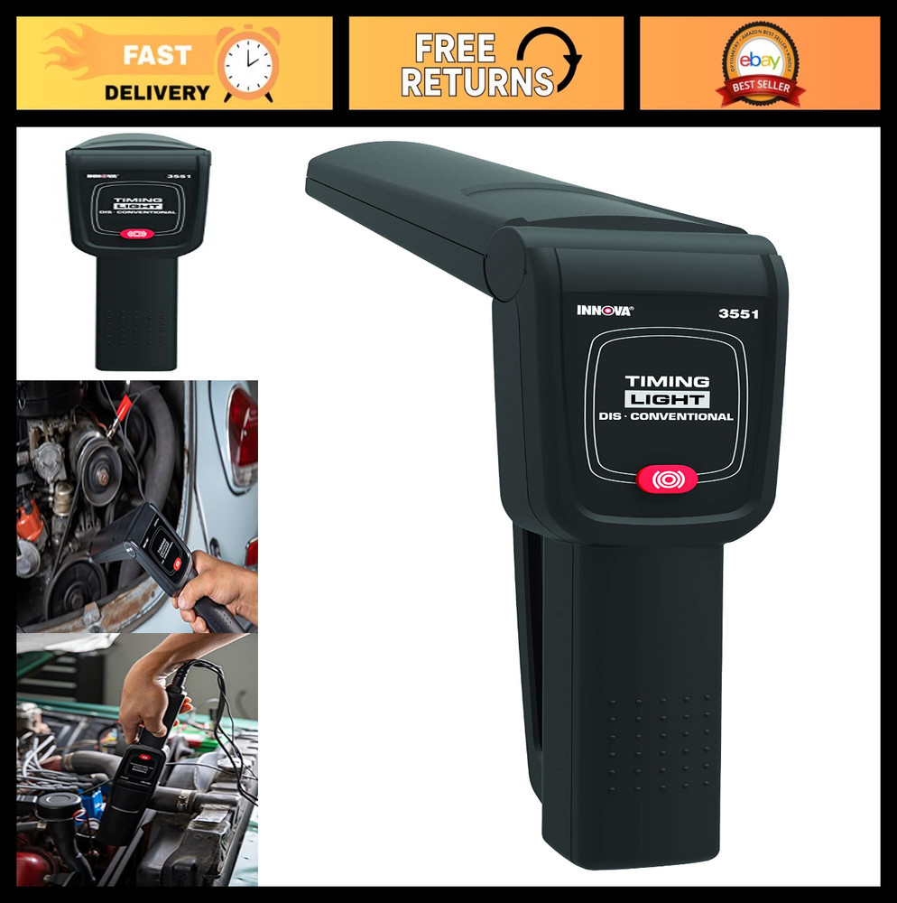 Inductive Timing Light for Accurate Engine Timing - Automotive Diagnostic Tool