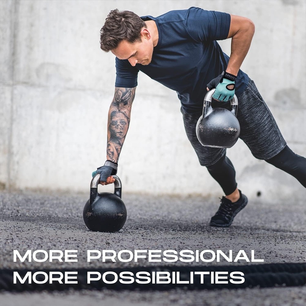 Multi-Functional Breathable Training Gloves for Weightlifting & Workouts - Large