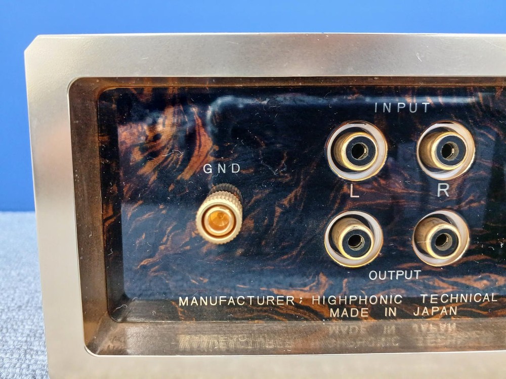 HIGH PHONIC HP-T7 step-up transformer Rare from JAPAN