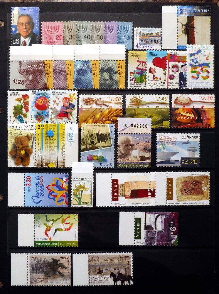 ISRAEL 2002-2005 Selection CV £74.45 U/M GS889