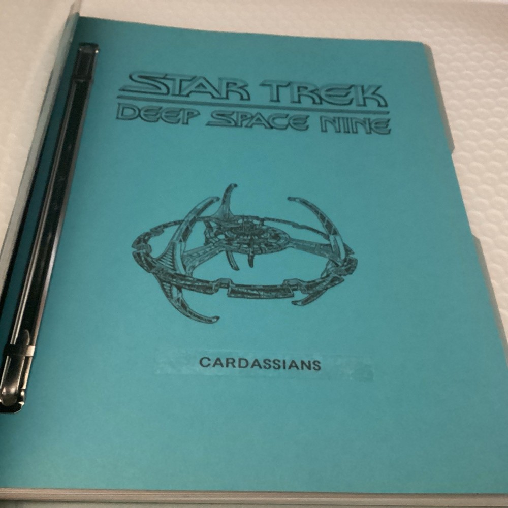 Star Trek Deep Space Nine "Cardassians" Final Draft August 16, 1993 TV Script