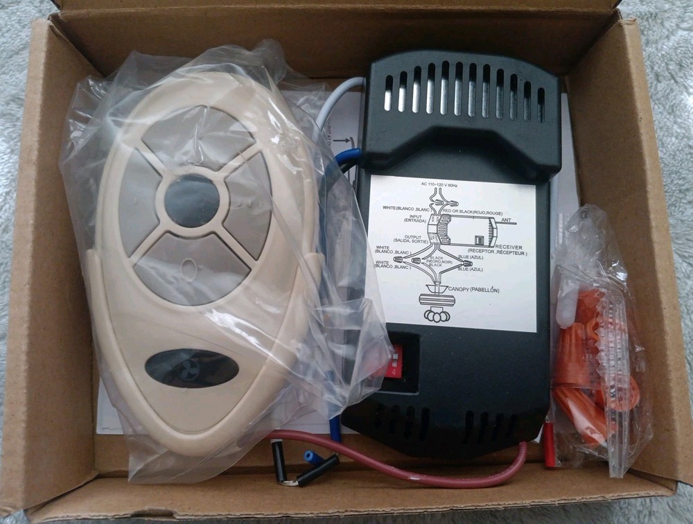 Universal Ceiling Fan Remote Control And Receiver Kit