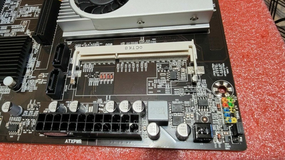 USA Ship BTC-37 Riserless Mining Motherboard 8Gpu Bitcoin Crypto Ethereum Mining
