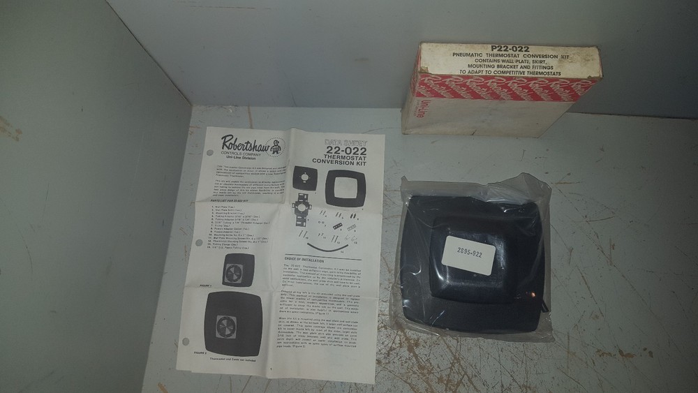 Robertshaw, Uni-Line Pneumatic Thermostat Conversion Kit, P22-022