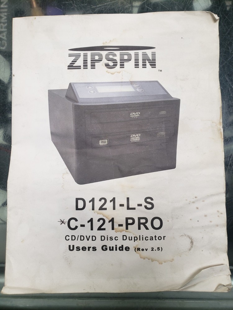 PDE Tech DVD121-PRO-WM ZipSpin DVD Duplicator