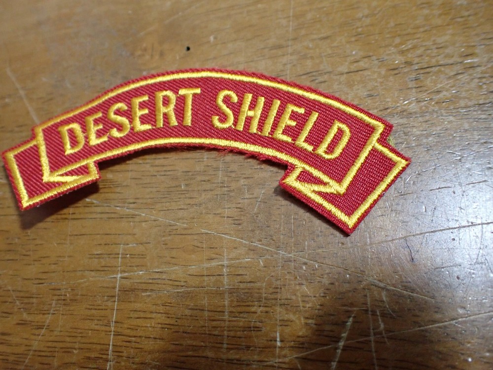 U S MARINE CORPS DESERT STORM PATCH BX T#4