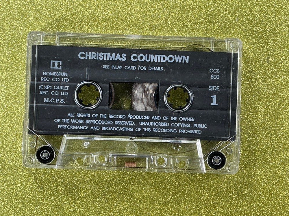 Murphy & the Bricks, Christmas Countdown, Audio Cassette Tape