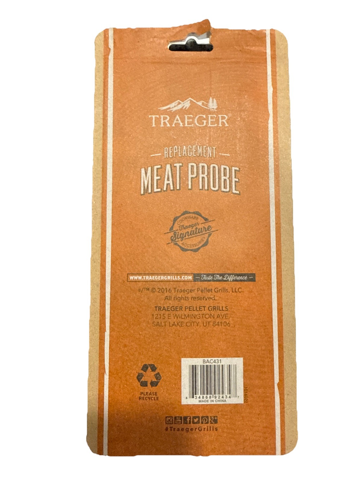 Traeger Replacement Meat Probe (2 Pack)