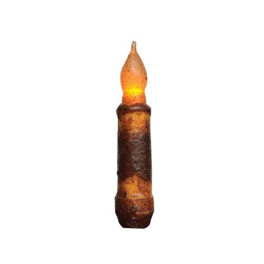 Hearthside Collection Burnt Mustard 4" Timer Taper