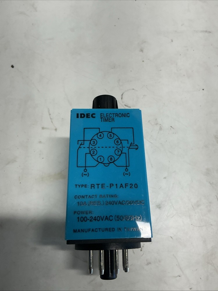 IDEC RTE-P1AF20 Timer Analog X-769