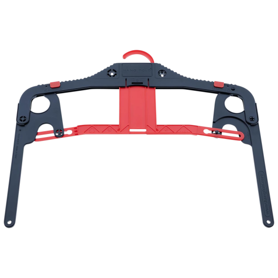 3-Pack: Hangfold Travel Hangers (Red)