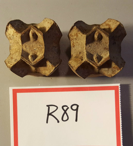 1-5/8"  CARBIDE ROCK CROSS DRILL BITS,  R89