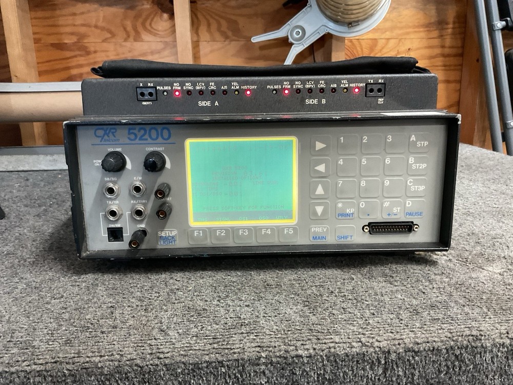 CXR Telcom 5200 Universal Transmission Analyzer