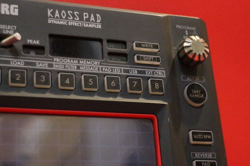 USED Korg KP-3 KAOSS PAD KP 3 Dynamic Effect Sampler sequencer U2297 240627