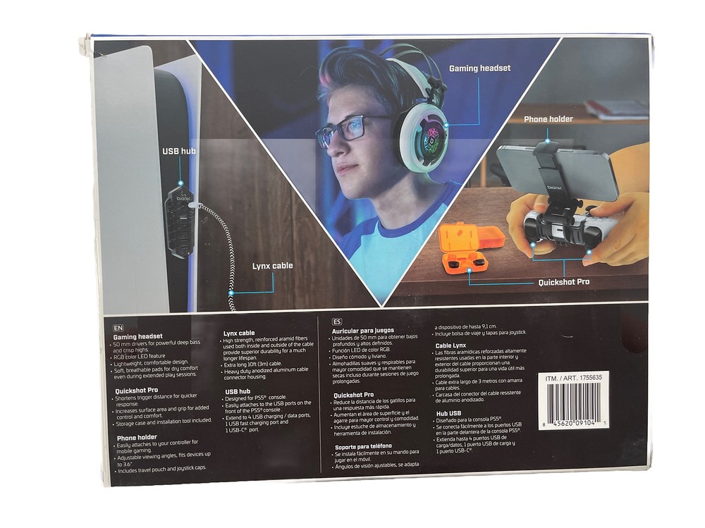 BIONIK Pro Kit + For Sony PlayStation 5