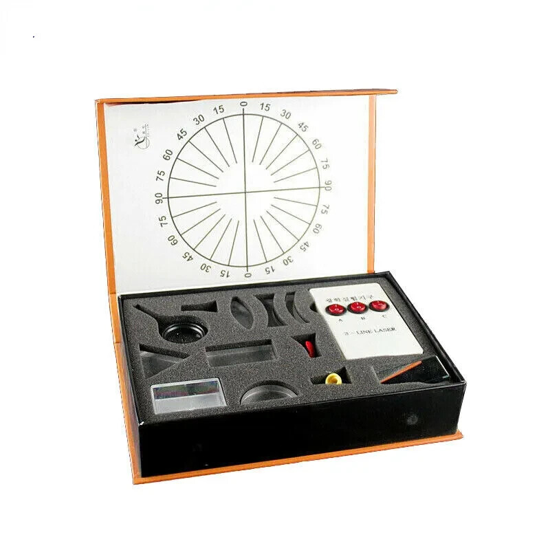 Triangular Prism Convex Lens Optics Set Physical Science Optical Experiment Box