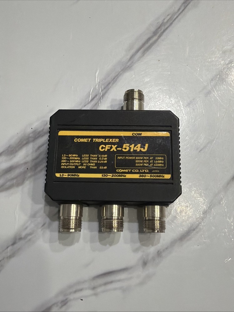 COMET CFX-514J TRIPLEXER Used Good Condition No Cables
