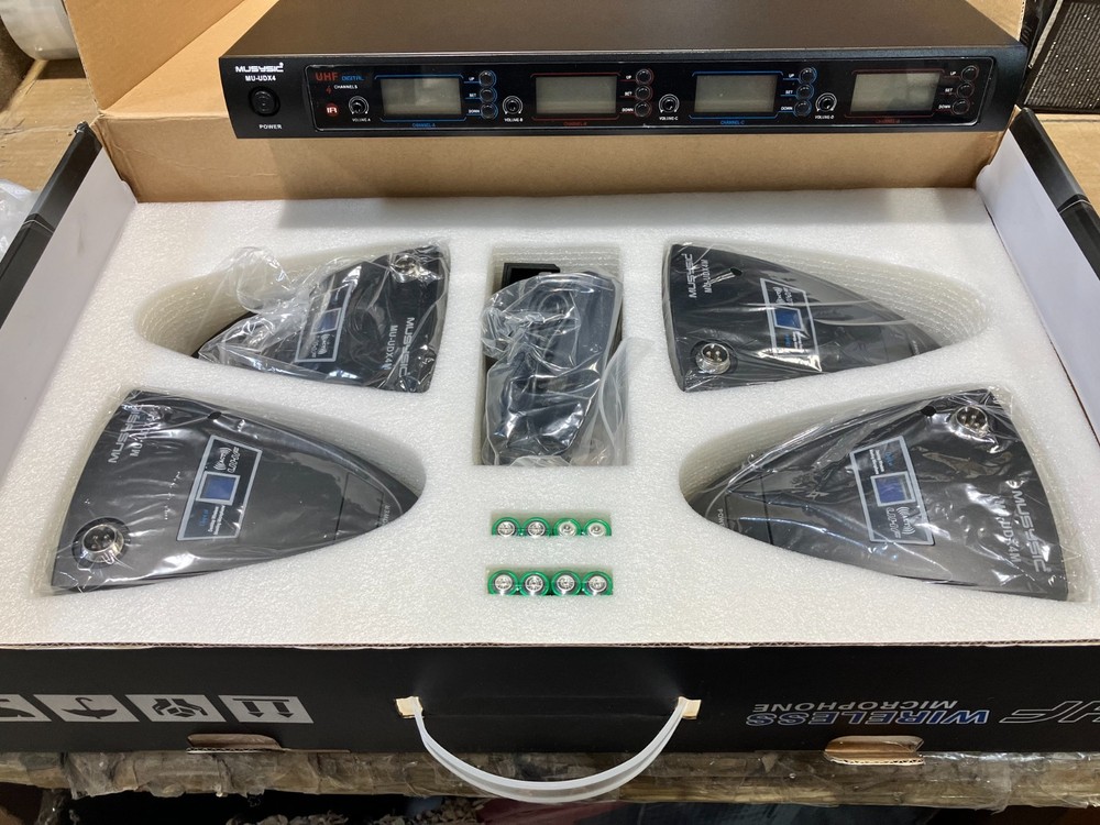 MUSYSIC MU-UDX4 open box see notes