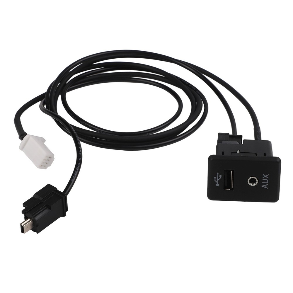 AUX Interface Cable for Nissan 2013 2019 with USB Extension for Convenience