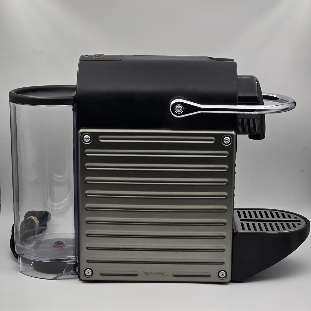 Nespresso Pixie Type C60 Espresso Coffee Capsule Pod Machine Maker Gunmetal Gray