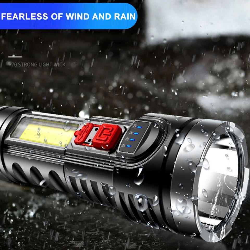 Super Bright 999000000 LM LED Torch Tactical Flashlight Lantern Rechargeable US