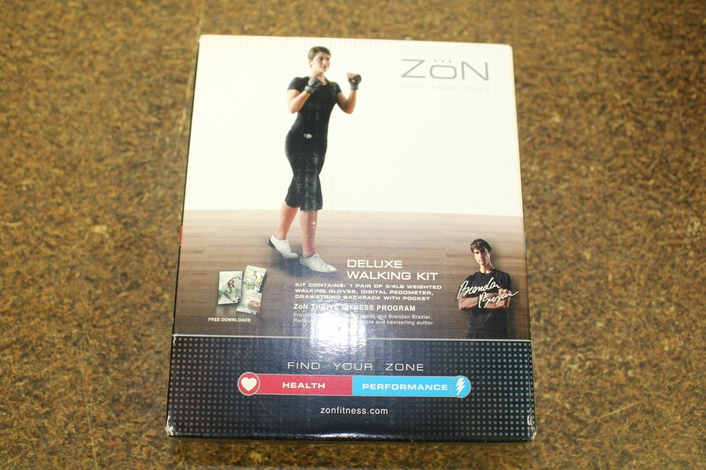ZoN Deluxe Walking Kit weights gloves and pedometer